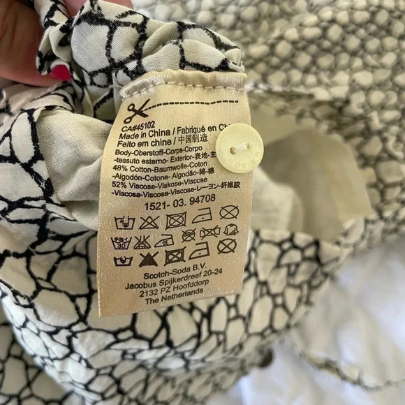 Maison Scotch Sahara Social printed romper jumpsuit - Picture 8 of 12